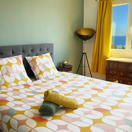 Panoramic Sea View - Air Conditioning - Terrace - 2 Bedrooms - Kitchen - Wifi - Tramway 公寓 *